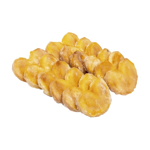 [1126] Mini Palmeras de Yema de Huevo. Caja 72ud. 1280gr